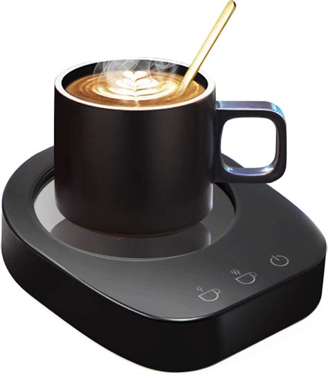 battery operated coffee cup warmer for desk