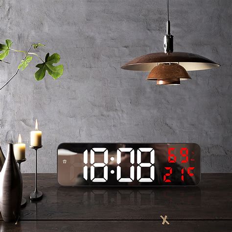 Battery Operated Large Led Wall Clock