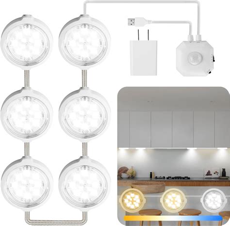 Battery Operated Led Under Cabinet Light With Motion Sensor Function