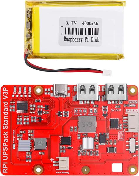 Battery Pack For Raspberry Pi