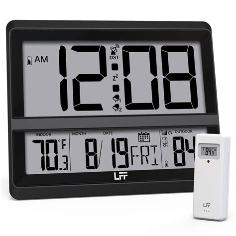 Battery Powered Outdoor Digital Clock