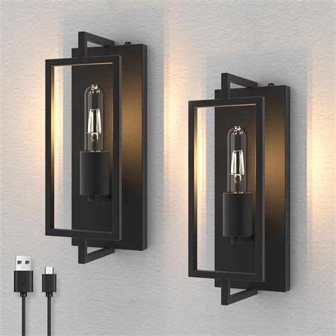 Battery Powered Wall Sconce Lights
