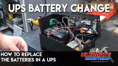 Battery Replacement Ups