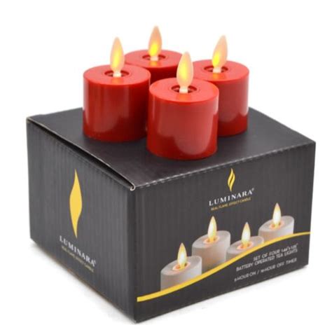 Battery Tea Light Candles Ebay