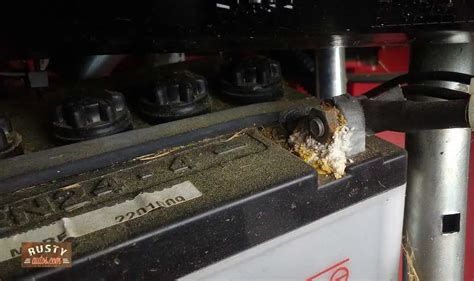 Battery Terminals Sparking