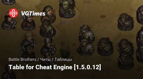 +14 Battle Brothers Cheat Table 2023