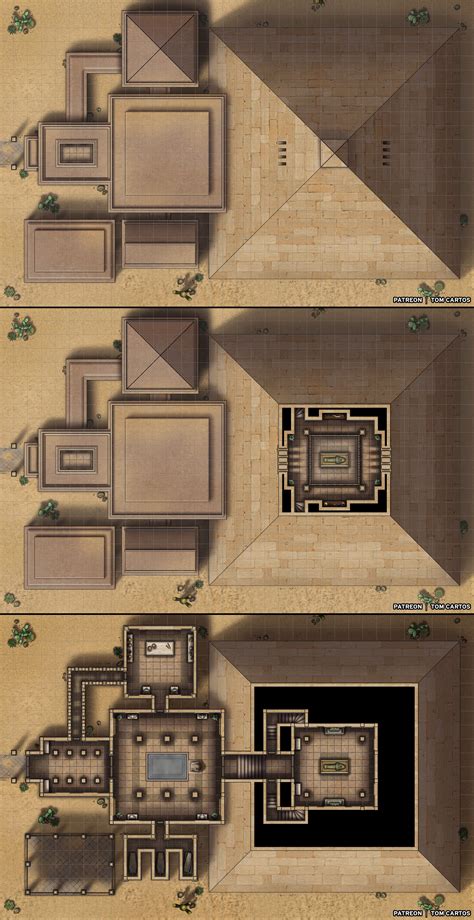 battle pyramid floor map