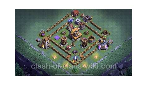 Bauarbeiterbasis Lvl 4 Layout Meisterhütte Basen / (Variant 3) Clash Of Clans