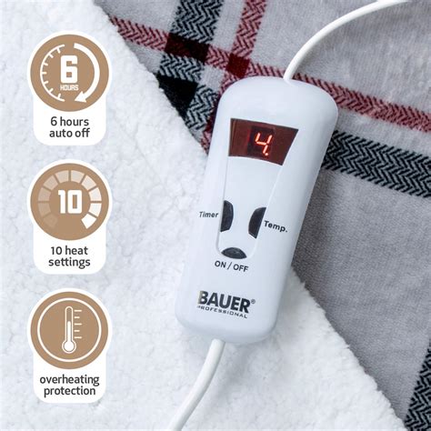 Bauer Heated Throw Instructions