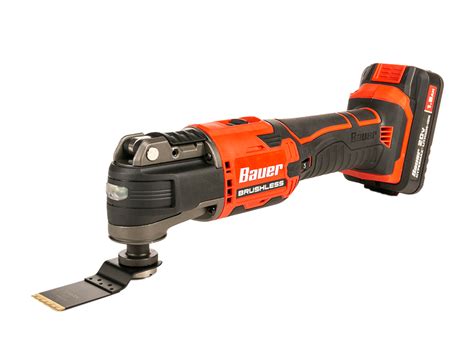 Erbauer Brushless Cordless MultiTool EMT18LIQC EXT (with Charger and