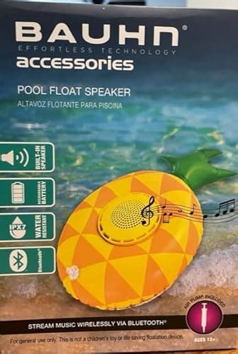 Bauhn Pool Float Speaker delivers immersive audio