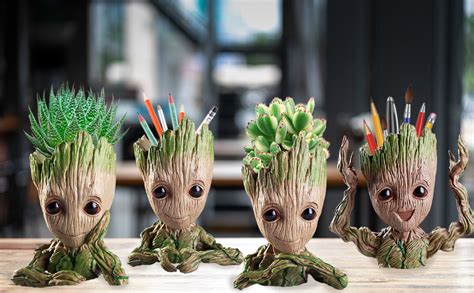 Blumentopf Wächter der Galaxie Baby Groot Pflanzer Baum Mann Kind