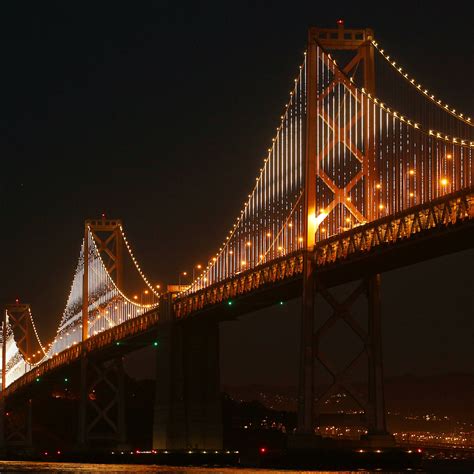 Bay Bridge Light Display
