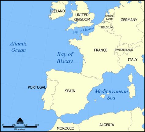 Bay Of Biscay Map Images