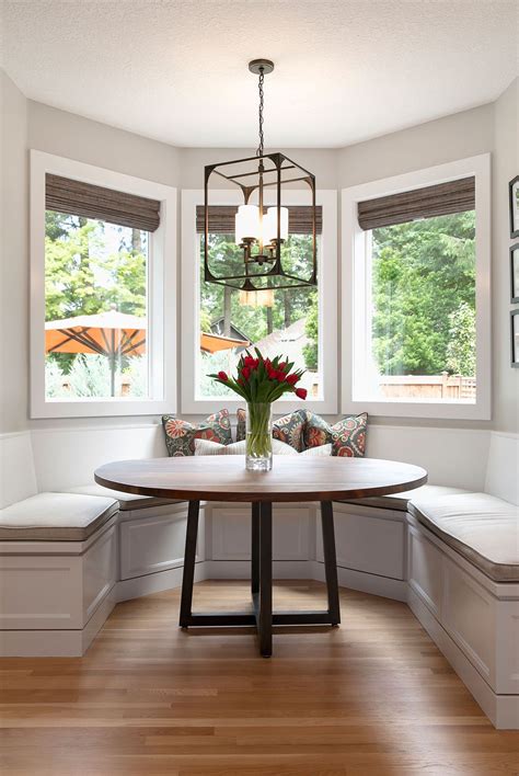Bay Window Kitchen Table Seating