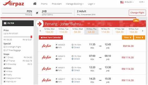 Panduan Membeli Secara Online Tiket Kapal Terbang AirAsia | Tiket