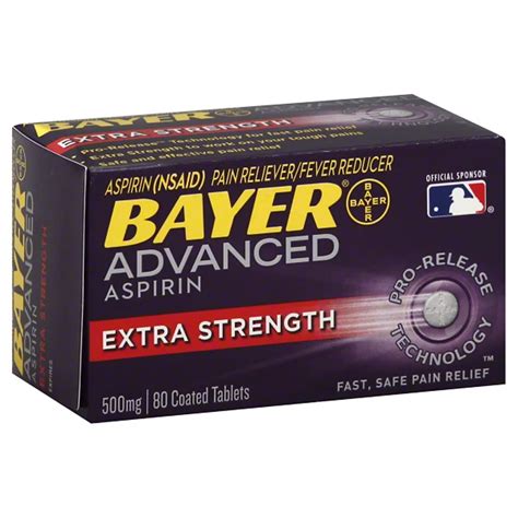 bayer advanced aspirin extra strength