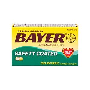 bayer aspirin 325 mg directions