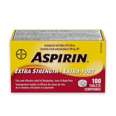bayer aspirin dosage for headache