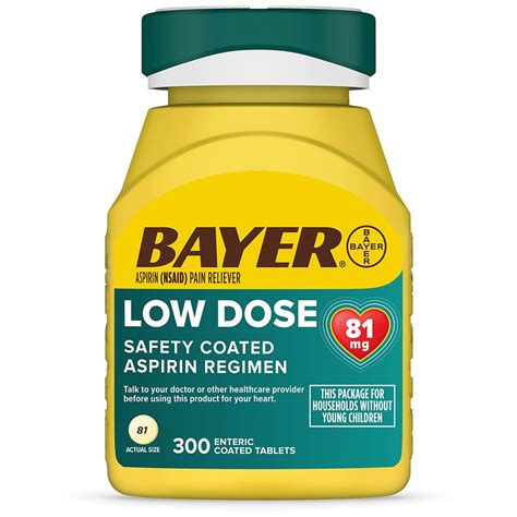 bayer aspirin low dose 81 side effects