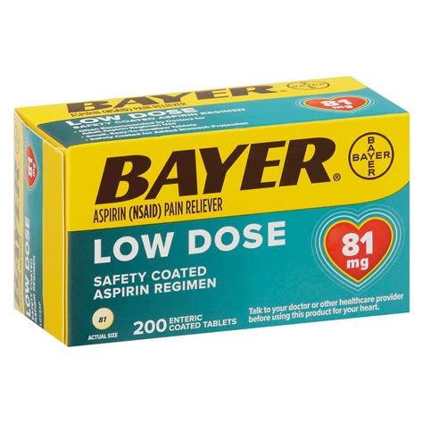 bayer aspirin low dose at dollar general