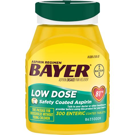 bayer aspirin used for