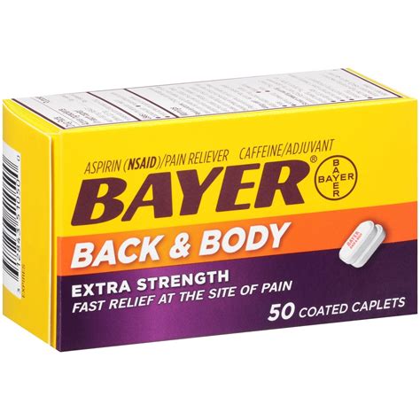 bayer back body extra strength