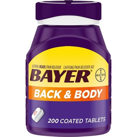 bayer for back pain