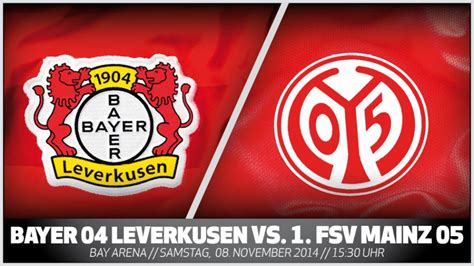 bayer leverkusen vs mainz 05