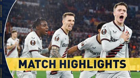 bayer leverkusen vs roma hinspiel