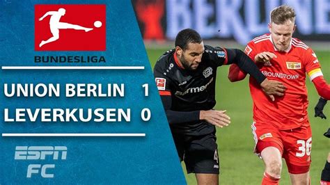 bayer leverkusen vs union berlin results