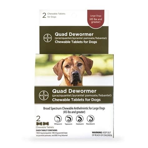 Bayer Quad Dog Dewormer