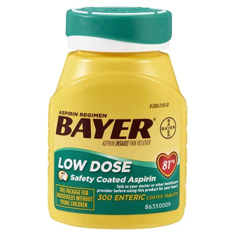 bayer safety coated aspirin