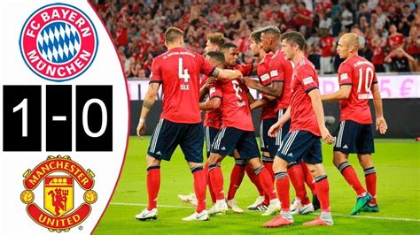 bayern vs man united highlights youtube