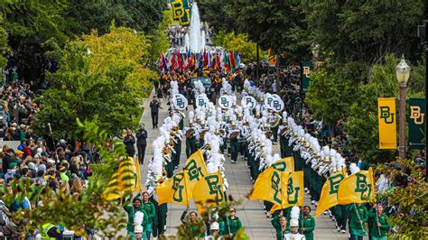 Baylor 2024 Fall Calendar Graphic