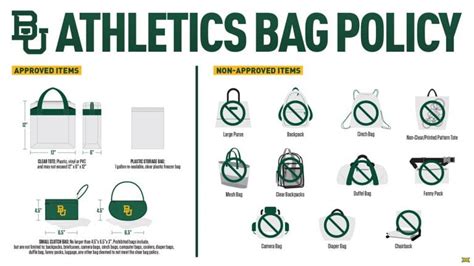 baylor football stadium bag policy