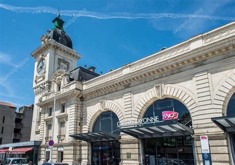 Tower of Bayonne Railway Station France Stock Image Image of europe