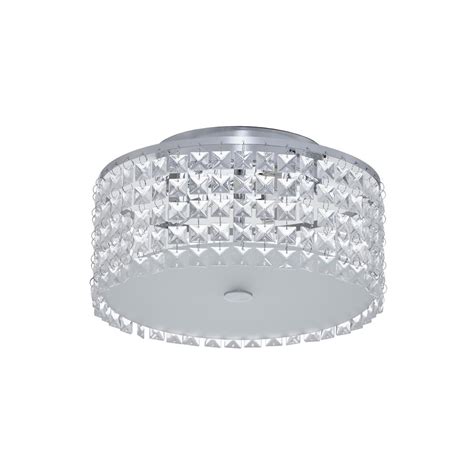 www.friperie.shop:bazz glam cobalt 3 light brushed chrome ceiling light