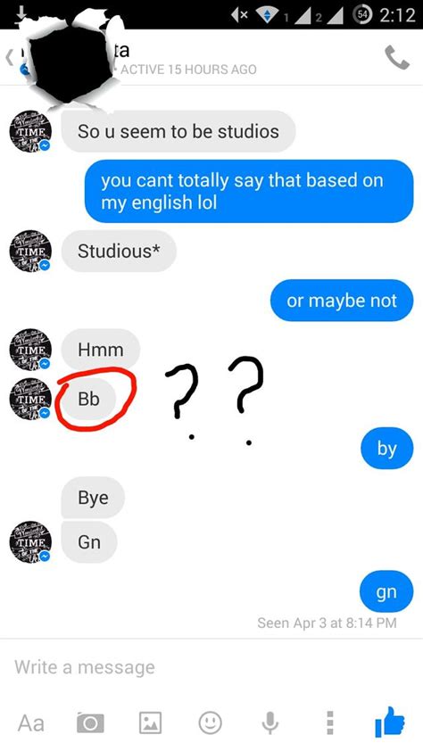 bb meaning in text from a guy flirty
