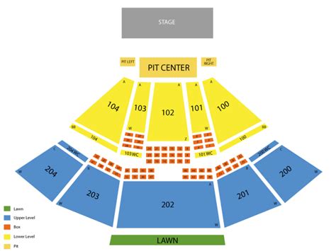 Bb T Pavilion Seating Chart