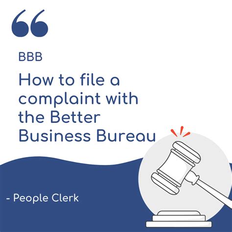 bbb better business bureau file a complaint
