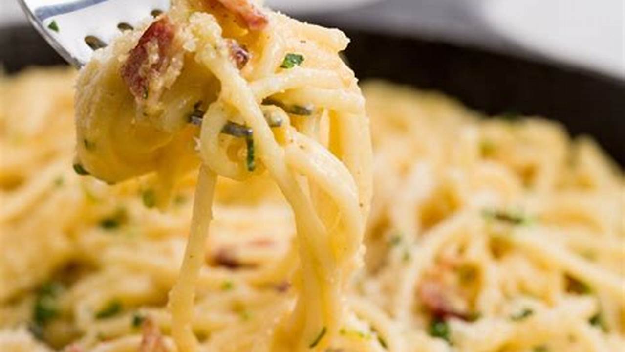 Resep Spaghetti Carbonara BBC Good Food: Rahasia Kelezatan Italia yang Terungkap