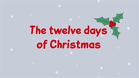 bbc 12 days of christmas