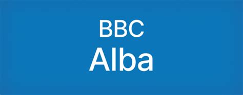 bbc alba tv listings