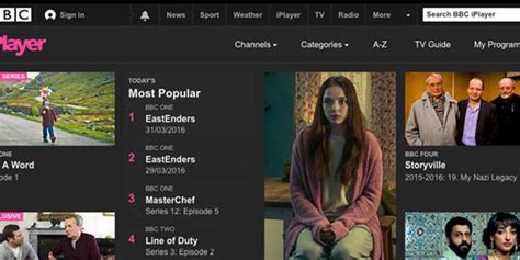 bbc catch up iplayer shows