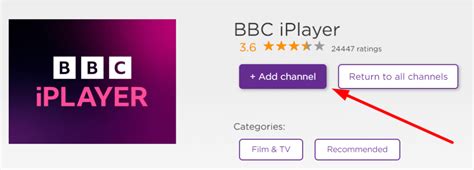 bbc iplayer install on roku