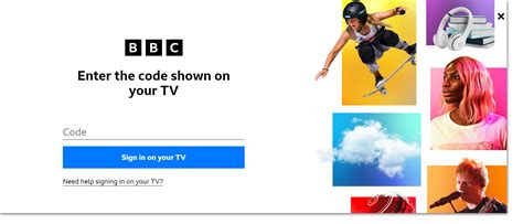 bbc iplayer login account tv