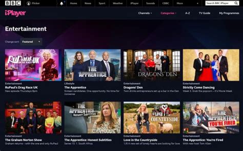 bbc iplayer tv shows