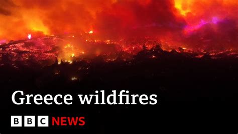 bbc news corfu fires