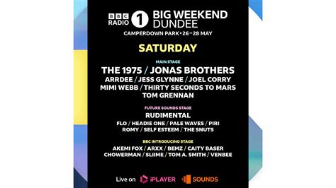 bbc radio 1 big weekend 2024 line up